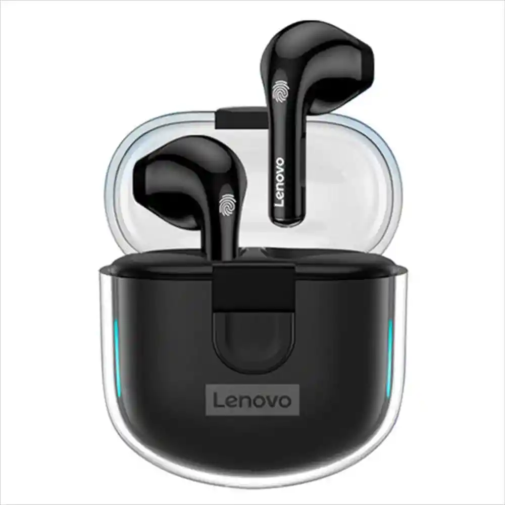 Audífono Bluetooth Lenovo Lp12 Thikplus Negro