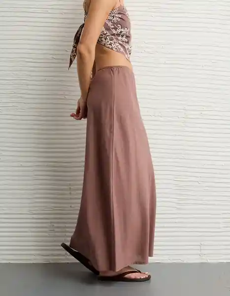 Falda Mujer Café Talla: SMALL 5208182 American Eagle