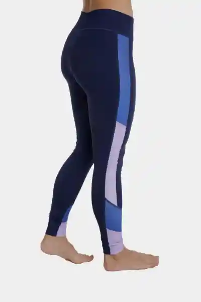 Leggings Glow Mujer Navy Talla M Speedo