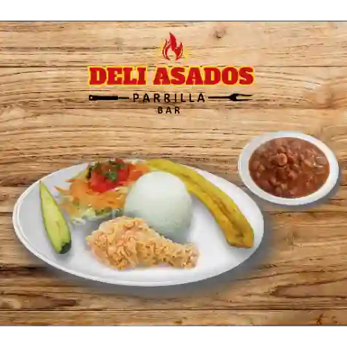 Deli Almuerzo con Muslo Apanado