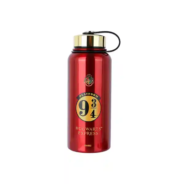 Botella de Con Doble Pared Serie Harry Potter Roja 1 L Miniso