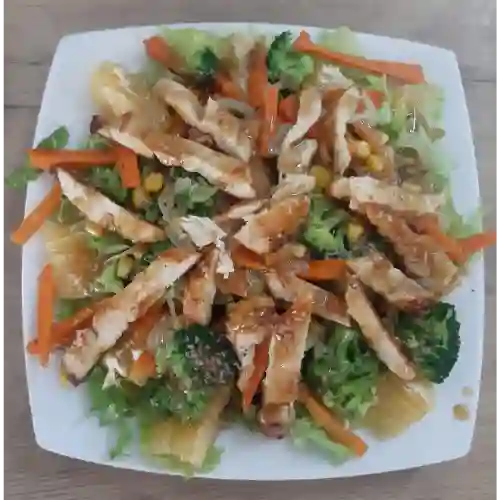 Ensalada de Pollo a la Teriyaki