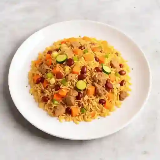 Arroz cuatro carnes ( mega 2000gr)