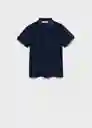 Polo Javier8 Navy Talla 10 Niños Mango