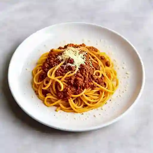 Espaguetis a la boloñesa