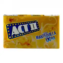 Act II Palomitas de Maíz con Sabor a Mantequilla Extra