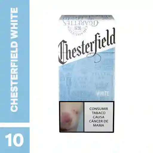 Chesterfield White​ x 10 Cigarrillos