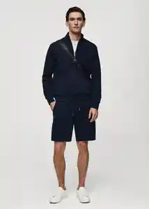 Short Funchal Navy Talla S Hombre Mango