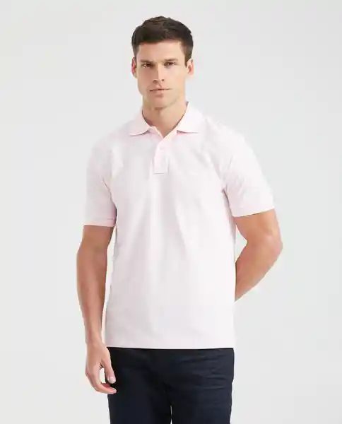 Camiseta Polo Clasic Rosa Ilustre Claro XL Chevignon