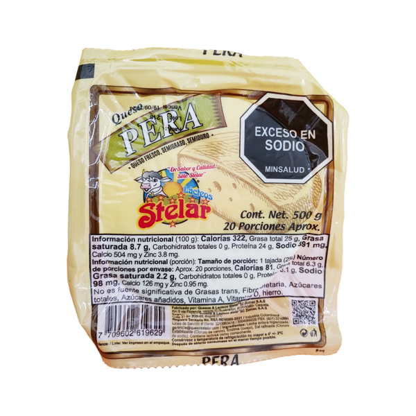 Stelar Queso Pera 500 g