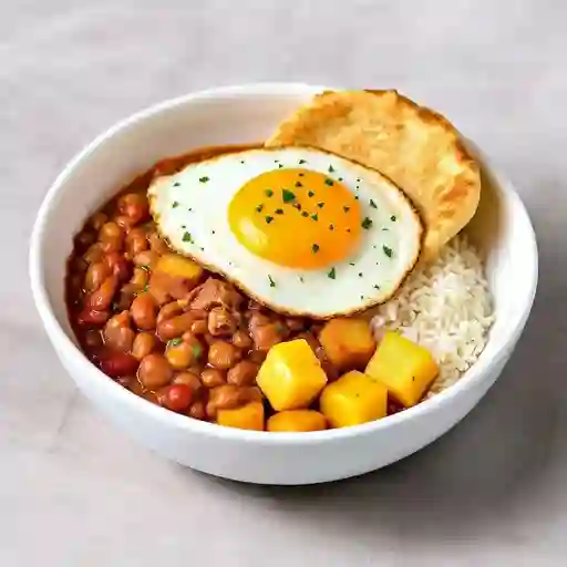 Calentado (A Escoger Frijoles O Lentejas)