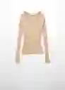 Jersey Goleta-L Piedra Talla XL Mujer Mango