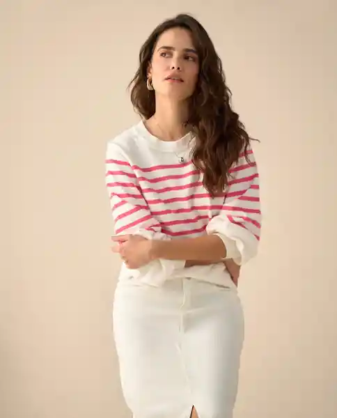 Falda Crudo Nevisca Claro Talla 4 641G005 Esprit