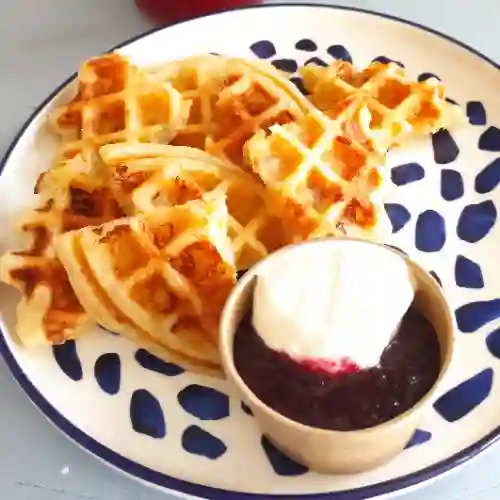 Waffles de Pandebono