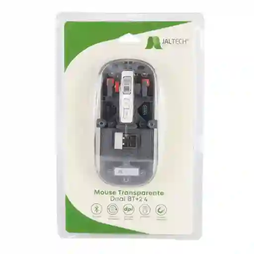 Jal Tech Mouse Dual Bluetooth Gris Transparente 8037207