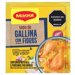 Sopa MAGGI Gallina con Fideos x 65g