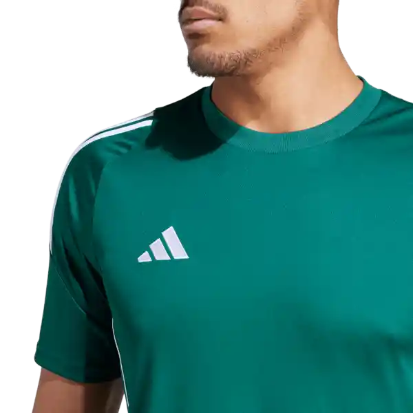 Adidas Camiseta Tiro24 Jersey Equipo Fútbol Hombre Verde XL