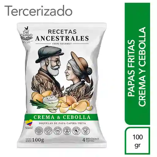 Delicampo Papa Ancestrales Sabor Crema Cebolla