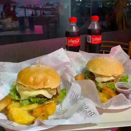 Combox2 Beburguer de Carne + 2 Cocacola