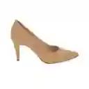 Tacones Punta Roslyn Beige Talla 37