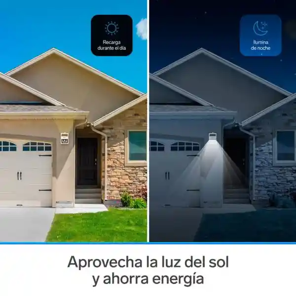 Steren Mini Lámpara Led Solar Con Sensor de Movimiento