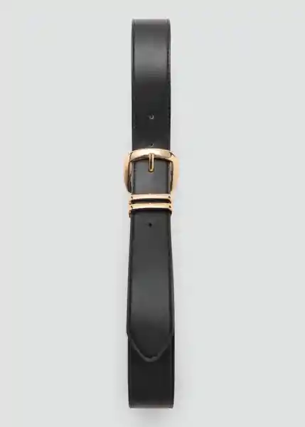 Cinturón Nash Negro Talla S Mujer Mango