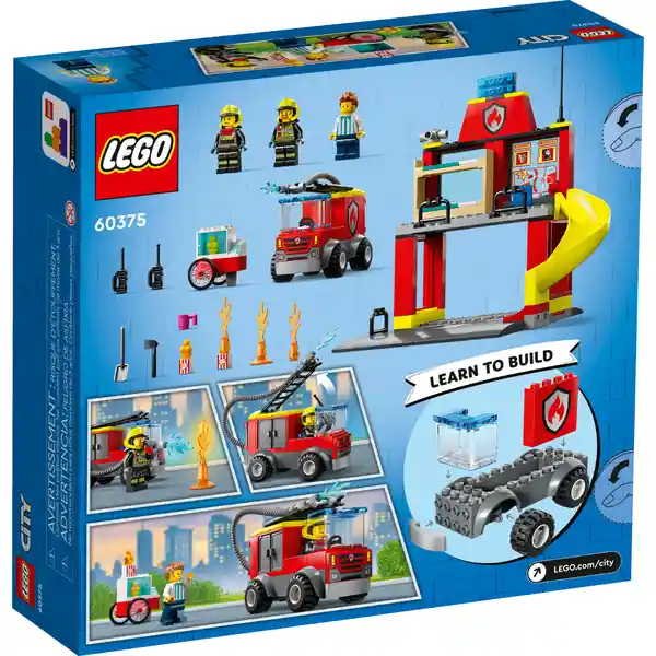 Set de Construcción Estación de Bomberos y Camión Lego