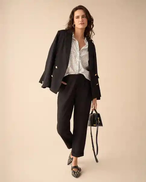 Camisa Nevisca Crudo Claro Talla S 411G003 Esprit