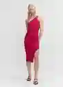 Vestido Asim Fucsia Talla XL Mujer Mango