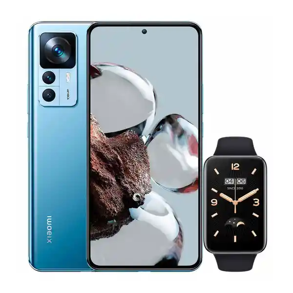 Xiaomi Kit Celular 12T 256Gb Azul + Bundle