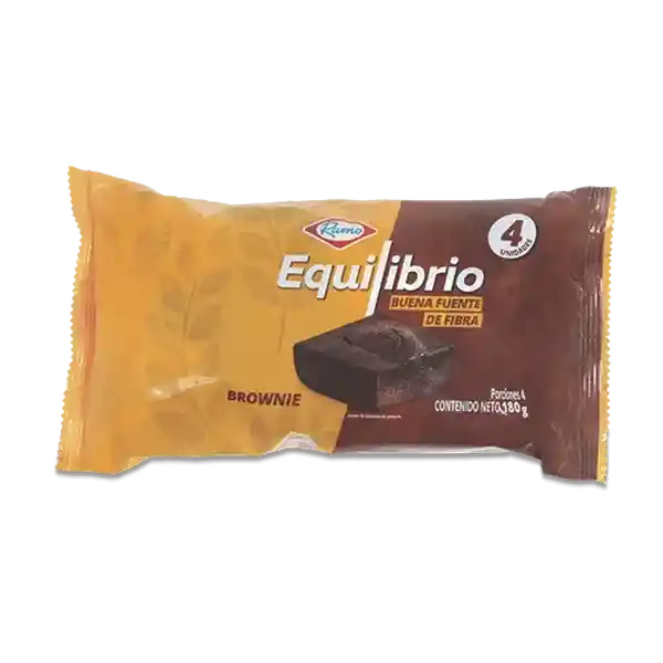 Brownie Equilibrio 180 g x4Und