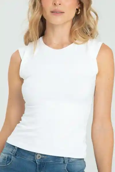 Top Zipline Color Blanco Crudo Talla XL Ragged