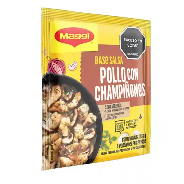 Maggi Salsa Pollo con Champiñones 