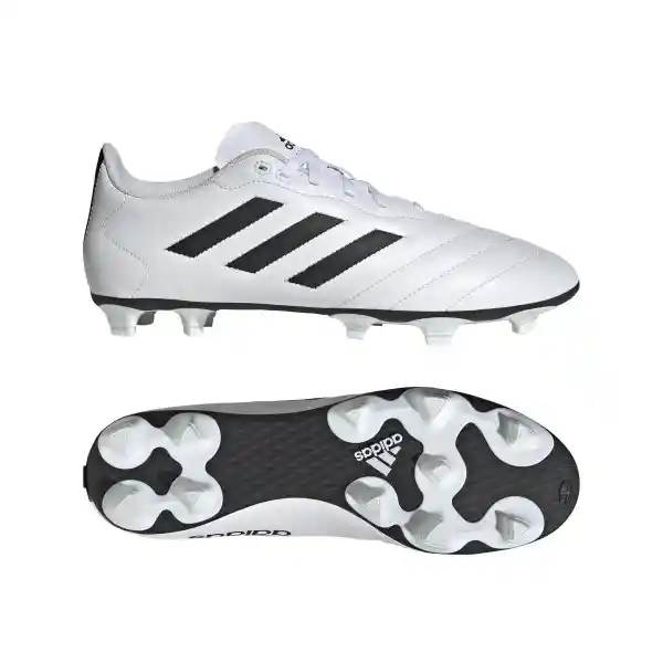Adidas Botines Fútbol Goletto Para Hombre Blanco Talla 8.5