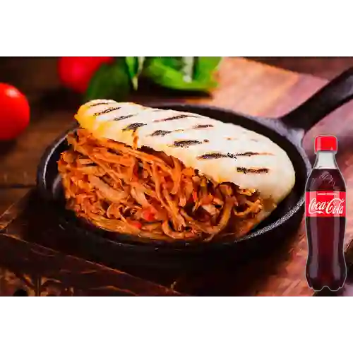 Combo Arepita Tres Carnes +Cocacola Orig 400ml