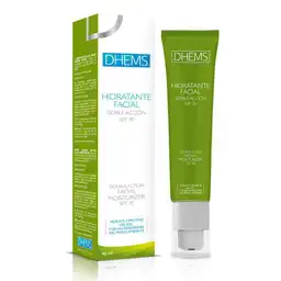 Dhems Crema Hidratante Facial Doble Acción SPF 30