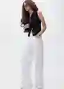 Chaleco Yolando Negro Talla L Mujer Mango