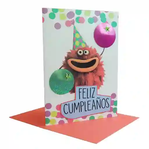 Tarjeta Regalos y Mensajes Toda Ocasión Ht Con Apliques