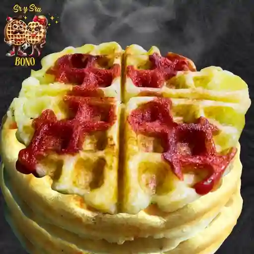 Waffle De Guayaba