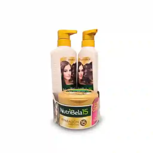 Nutribela Shampoo Acondicionador y Tratamiento