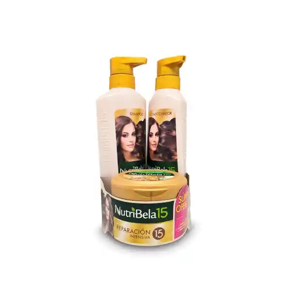 Nutribela Shampoo Acondicionador y Tratamiento