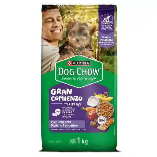 Dog Chow Alimento Perro Cachorros Gran Comienzo Minis y Pequeños