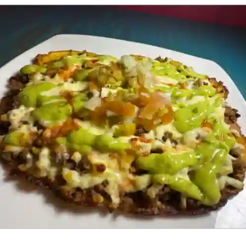Patacón Gratinado de Pollo