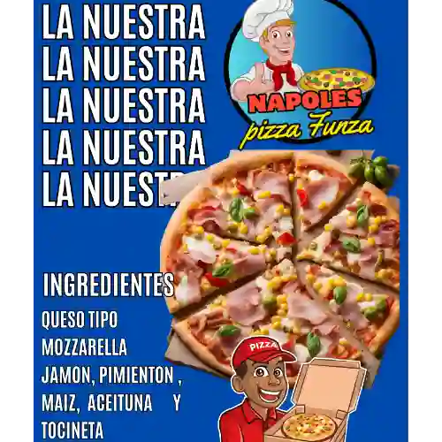 Pizza la Nuestra Mediana 30 Cm