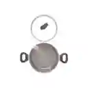  T-Fal  Olla 24 Cm Con Tapa Acero Inoxidable Daily Cook 
