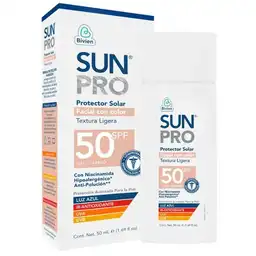 Protector Solar Sun Pro Con Color 50 Spf
