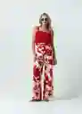 Esqueleto Tejido Mujer Rojo Adrenalina Medio T L 482G038 Naf Naf