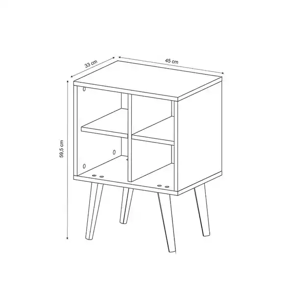 Muebles 2020 Mesa Auxiliar Colombia Tabaco