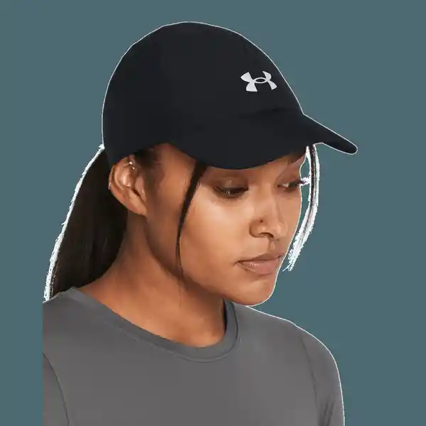 Under Armour Gorra W Launch Adj Mujer Negro OSFM 1383482-001