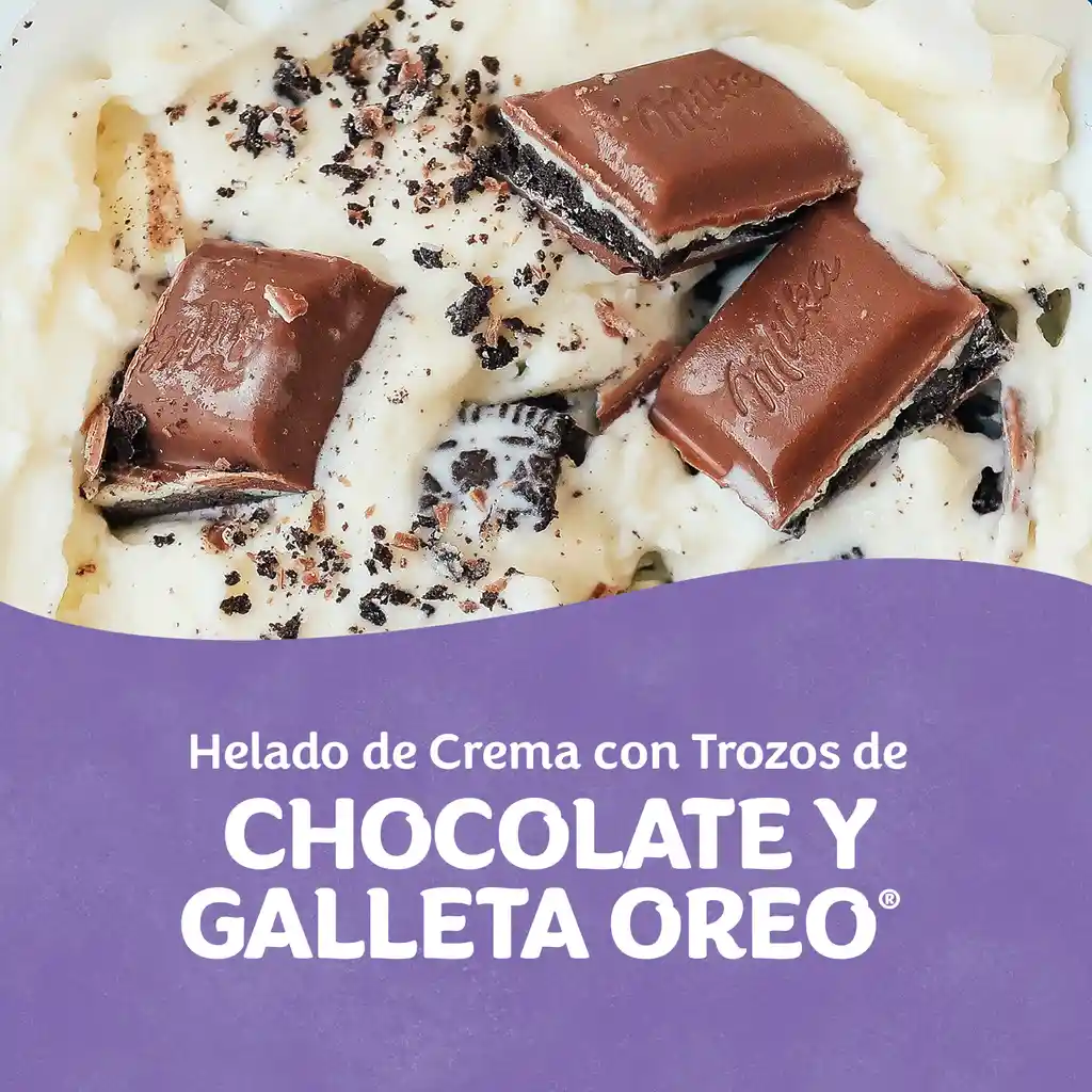 Milka Chocolate Relleno Con Oreo 100 g